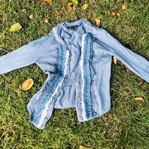 Banana republic gray blue sweater in xs